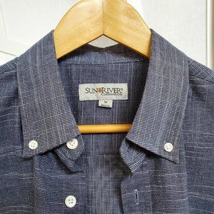 Men's Short Sleeve Button Shirt by Sun River, M